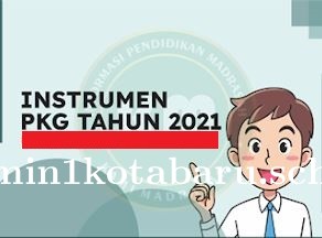 Instrumen PKG (Penilaian Kinerja Guru) Madrasah Tahun 2021
