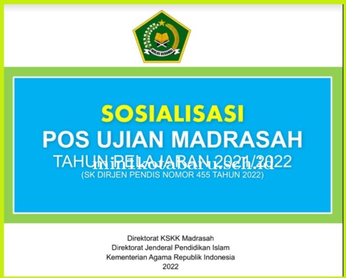 Materi Sosialisasi POS Ujian Madrasah (UM) Tahun 2022